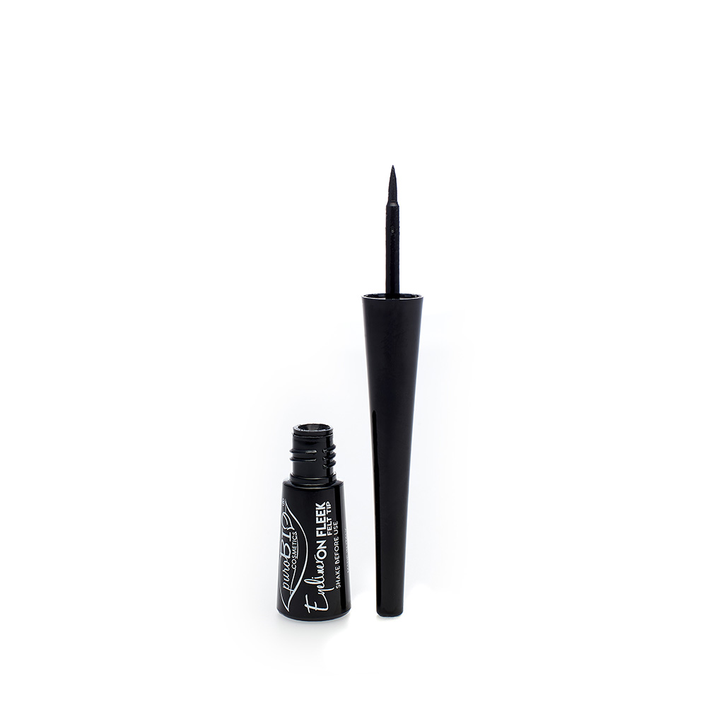 EYEliner-FELTtip-aperto.jpg 8051411362029-EYELINER ON FLEEK FELT TIP - PURO BIO