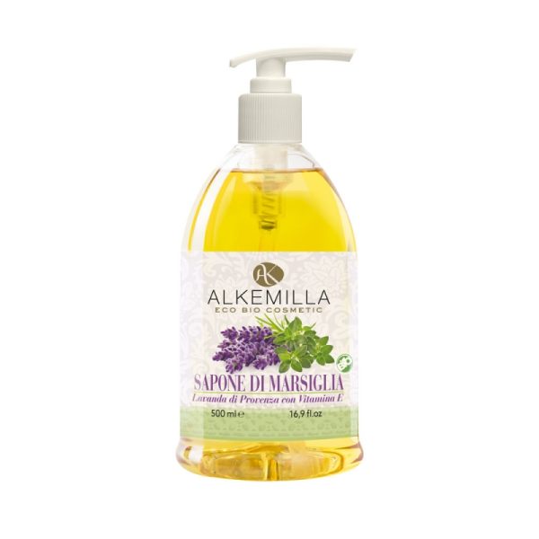 8051414384431-SAPONE MARSIGLIA LAVANDA DI PROVENZA CON VITAMINA E - ALKEMILLA