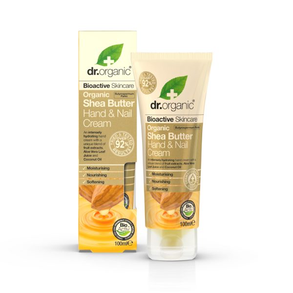5060391845166- Shea Butter Hand&Nail cream 100 ml - DR ORGANIC