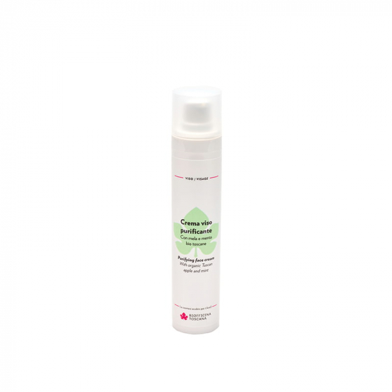 8003140491402-Crema viso purificante 50 ml - BIOFFICINA TOSCANA