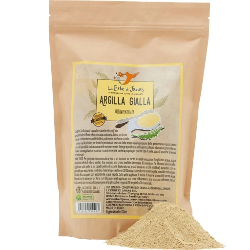 8054329890479-ARGILLA GIALLA 50 GR - LE ERBE DI JANAS