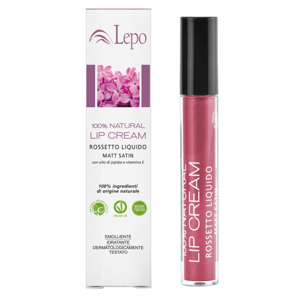 8026557009411-100% NATURAL LIP CREAM N. 05 FUCSIA - LEPO