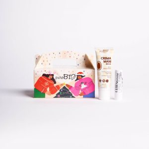 8051411365402-YELLOW BAG Crema Mani Ricca + Lipbalm Ultra Hydrating - PURO BIO