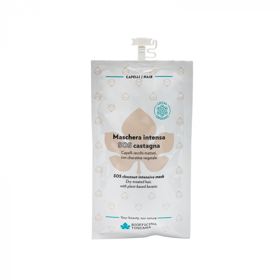 8003140491914- Maschera intensa SOS castagna - BIOFFICINA TOSCANA