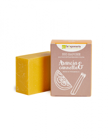 8054615470095-Sapone arancia e cannella - LA SAPONARIA